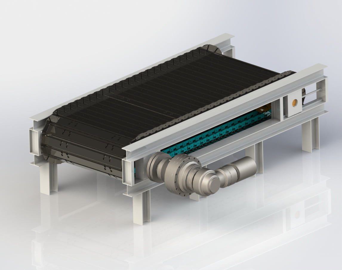 ALIMENTATEUR TABLIER METALLIQUE