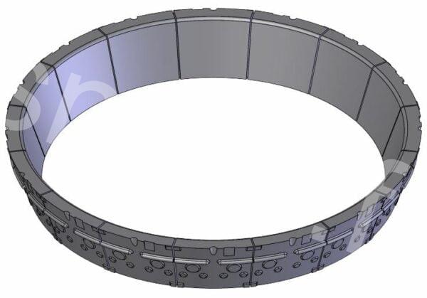 SMD50036 - Upper concave element (x16)