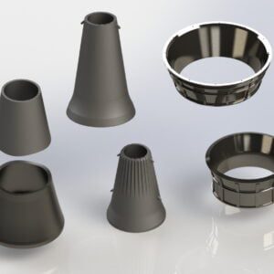 Mantles and bowl liners