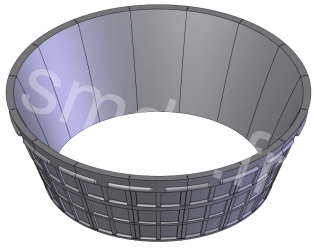SMD51443 - Upper concave element (x16)